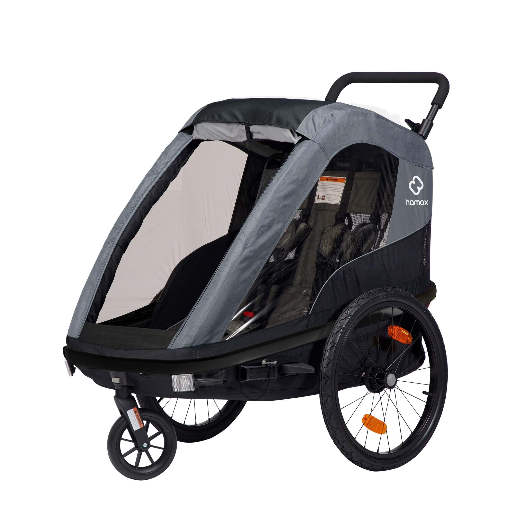 Hamax Avenida Twin Child Bike Trailer Buy Online 0 Finance